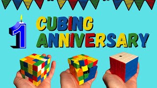 1 YEAR OF CUBING | 1st 4x4 SPEEDSOLVE