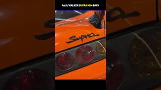 UK07 rider - Paul Walker supra Mk4 delivery