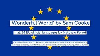 Multilingual Cover of "Wonderful World" by Sam Cooke | A Tribute to Linguistic Diversity