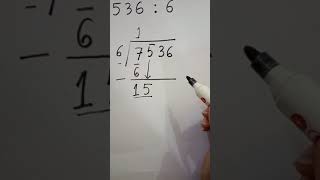 Dividing by a 1 - digit number