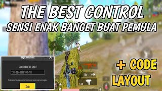 CONTROL DAN SENSITIVITAS 3 JARI UNTUK PEMULA ENAK BANGET ‼️ RECOIL LURUS - PUBG MOBILE INDONESIA