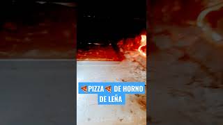 Pizza de horno de leña #shorts