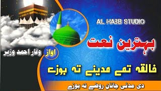 Pashto naat Waqar Ahmad wazir Pashto naat 2024 پشتو نعت خالقہ تمے مدینے تہ بوزے #naat #نعت