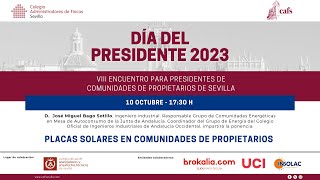 Día del Presidente 2023 | Colegio de Administradores de Fincas de Sevilla