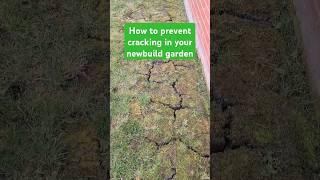 How to stop my garden cracking? Newbuild nightmares #gardening  #miltonkeynes #newbuild