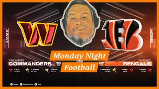 Monday Night Football WSH @ CIN | Madden 25 Gameplay | Xbox Series X  | Merdoc