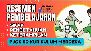 FORMAT RUBRIK ASESMEN PJOK  KURIKULUM || Tingkat Sekolah Dasar