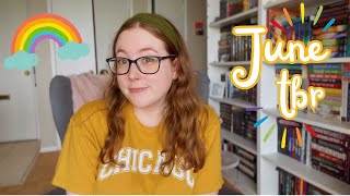 JUNE TBR | reading only queer books for pride month 🌈