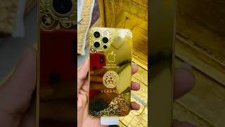 24KT Gold 14 Pro limited edition #tranding #iphone #24kt #gold