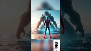 Spider-Man calls Godzilla 😯 Who is best? #marvel #spiderman #avengers #shorts