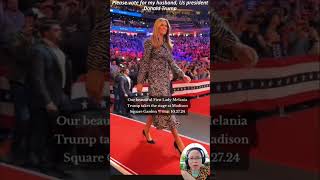 Melania asked everyone to vote for Trump #ytangan #short #shorts #melaniaaskeveryonevotefortrump