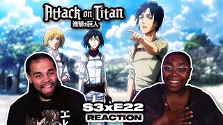 OMG THEY MADE IT!! 🙌🌊 - Attack on Titan Season 3 Finale Reaction !! | Season 3 Episode 22