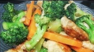 How to cook chicken with broccoli| stirfry chicken and broccoli recipe