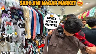 Sarojini nagar market delhi boys winter clothes 2023 😍| Sarojini nagar boys winter collection 2023