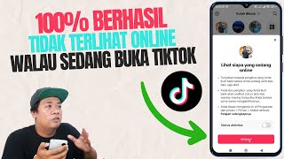 ✅ Cara agar tidak terlihat online di tiktok | cara menonaktifkan tiktok agar tidak terlihat online