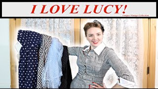 I LOVE LUCY Haul By UNIQUE VINTAGE- Try On