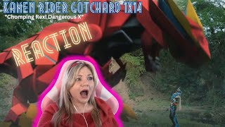 Kamen Rider Gotchard 1x14 "Chomping Rex! Dangerous X" - reaction & review