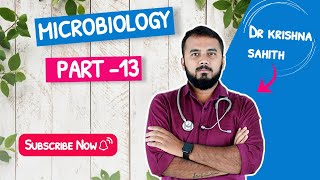 Microbiology class - part 13 by dr Krishna Sahith