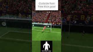 OUTSIDE FOOT FREE KICK GOAL (EA Sports FC 24) #ratchetcro #easportsfc24 #fc24 #fifa24 #football