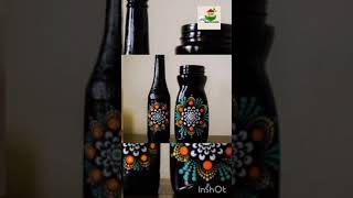 bottle painting idea at home