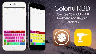 ColorfulKBD: Colorizes Your iOS 7 & 8 Keyboard and Keypad Randomly