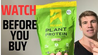 Honest Review of Ascent Plant Based Protein Powder