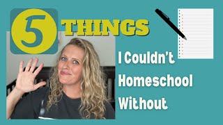 Homeschool Products || 5 Homeschool Must Haves