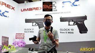 MOA Exhibition 2023: SRC/Umarex Glock 17 Gen 5 MOS & Glock 19 Gen 5 MOS