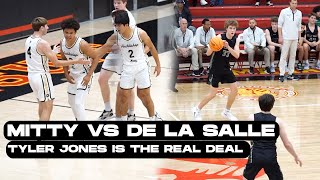 Mitty vs De La Salle | Tyler Jones is an ELITE PG in Norcal! vs 2025 Star Alec Blair!