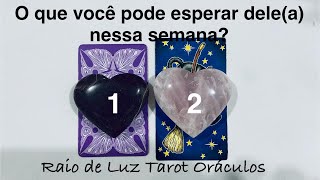 🧙🏻‍♂️O que você pode esperar dele(a) nessa semana?#tarot#espiritualidade✨✨✨✨✨✨✨✨✨