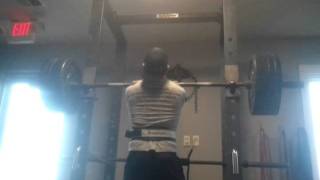 335 front squat