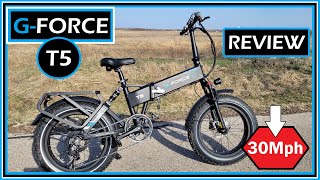 G-FORCE T5 Foldable Fat-Tire Ebike *Unboxing & Review*