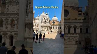 Doge’s Palace : Dark Prisons underneath, Stunning Art above #venice #travelshorts #italy #prison