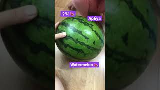 I like watermelon 🍉 Арбуз 🍉 수박 🍉