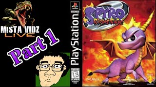 Mista Vidz LIVE - Spyro 2: Ripto's Rage! (PS1) Part 1 with @JoeyJ0J0