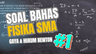 FISIKA SMA Kelas 10 Soal dan Pembahasan Hukum Newton (Bagian 1)