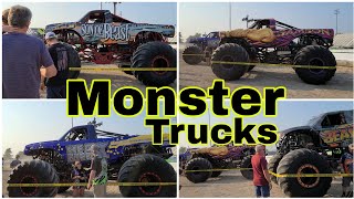 Monster Truck rally Wood County fairgrounds. In Bowling Green Ohio.