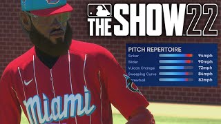 My Created Player is a MENACE on the Mound... MLB the Show 22