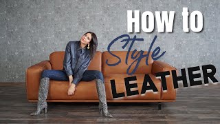 Leather | Πως να φορέσεις την τάση της σεζόν