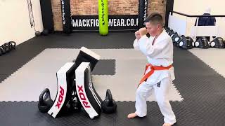 Kids Chudan Mawashi geri