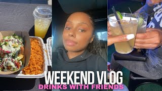 Weekend vlog | Food & Drinks with Friends + Home Decor Shopping + New LA Bar