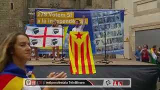 Diada de Cataunya 2015 intervento di Simone Maulu