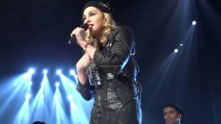 Madonna Speech & "Masterpiece" live @ MDNA Tour Las Vegas MGM Grand 10/14/12 From Golden Triangle