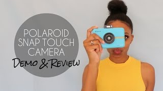 POLAROID SNAP TOUCH CAMERA - PRODUCT DEMO & REVIEW