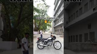 transition kesi hai 😅 || #bike #ns200 #reaction #zx10r #viral #transition