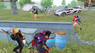 Many Squads Landing On Recall Centre 🥵 Pubg Mobile