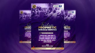 FRIDAY PROPHETIC MIRACLE SERVICE 20/09/2024