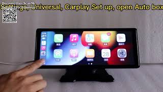 Test 10.26 Inch Wireless Carplay Monitor IPS Screen Display Review Aliexpress