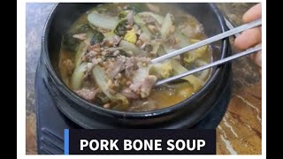 PORK BONE SPOUP