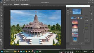 How to change sky (Cloud ) in image photoshop. sky Replacement.